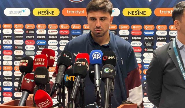 Ozan Tufan, Trabzonspor'un Beşiktaş'ı 2-0 yendiği maçta gol attı