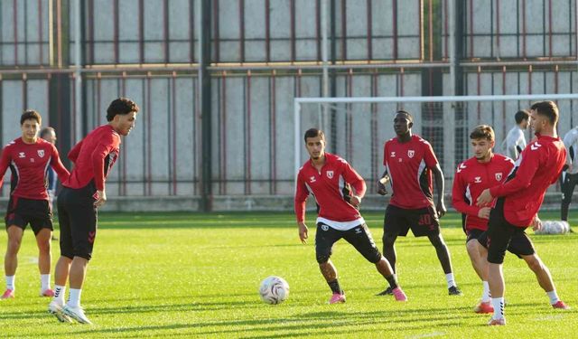 Samsunspor, Amed Sportif Faaliyetler maçına hazırlandı