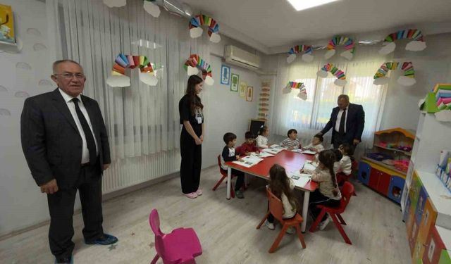 Sarıgöl'de Miniklerin Eğitimine Yönelik Önemli Ziyaret