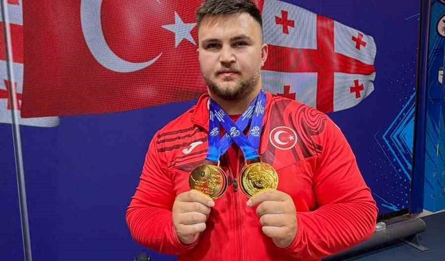 Selahattin Altın, Avrupa Şampiyonası'nda 2 altın madalya kazandı