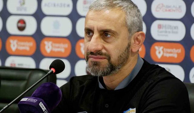 Serkan Özbalta: 'Gerçekçi olmalıyız, ligi ilk 10 içinde bitiririz'