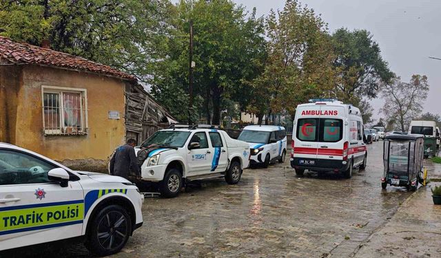 Tekirdağ'da Trafik Kazası: Motosiklet Sürücüsü Yaralandı