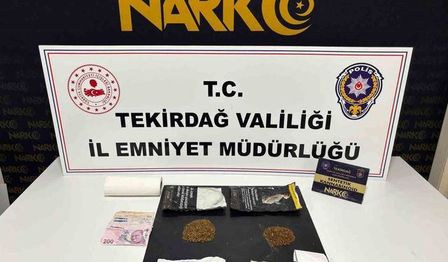 Tekirdağ'da uyuşturucu operasyonu: 45 kişi tutuklandı