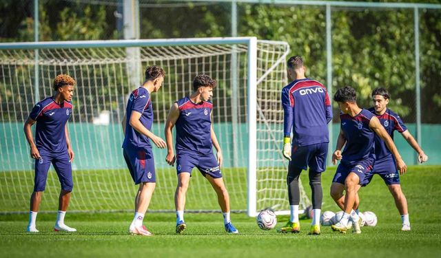 Trabzonspor, Çaykur Rizespor maçı hazırlıklarına başladı