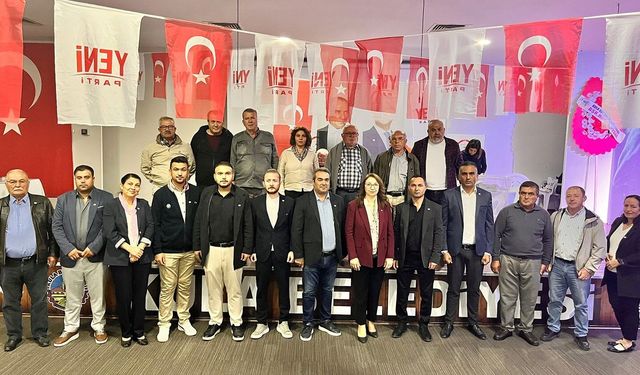YENİ Parti Kula İlçe Teşkilatı'nda Esen Çınar Yeniden Başkan