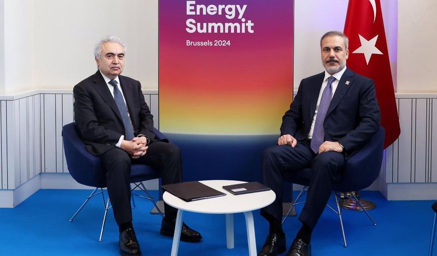 Fidan, Uluslararası Enerji Ajansı İcra Direktörü Birol’u kabul etti (Görüntü Eklendi)