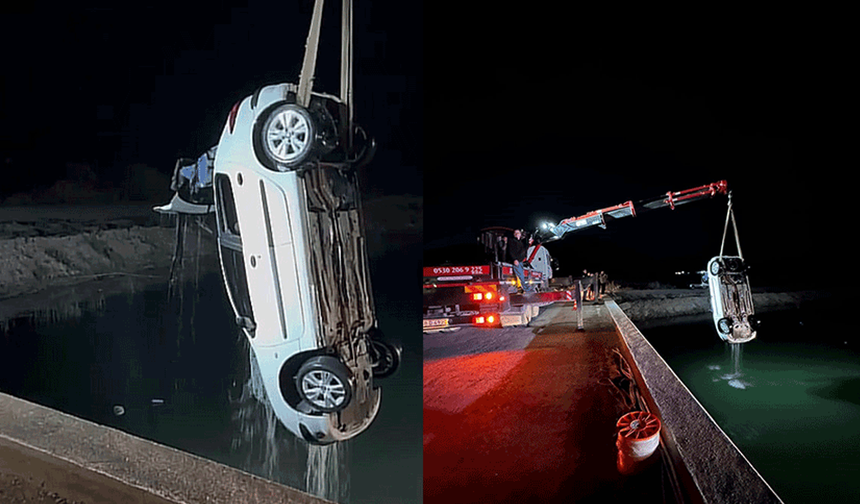 Muğla'da iki can alan kaza: Otomobil köprüden suya uçtu