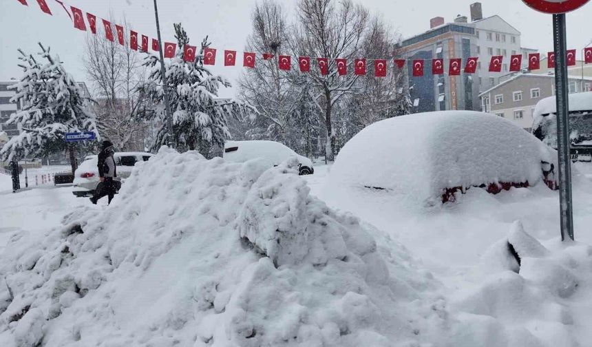 Ardahan'da 132 köy yolu ulaşıma kapandı