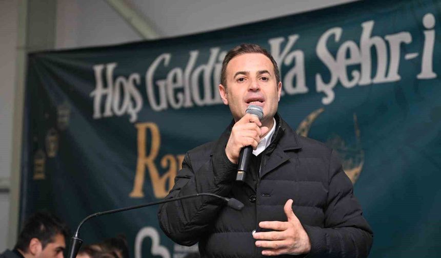 Başkan Ahmet Akın, Kepsutlularla iftar yaptı