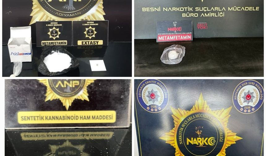 Çeşitli suçlardan aranan 20 şüpheli tutuklandı