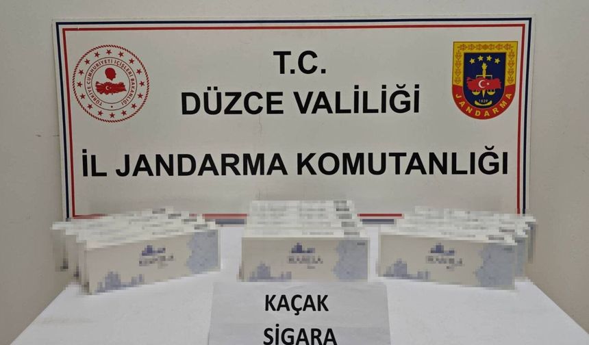 Düzce'de kaçakçılara göz açtırılmıyor