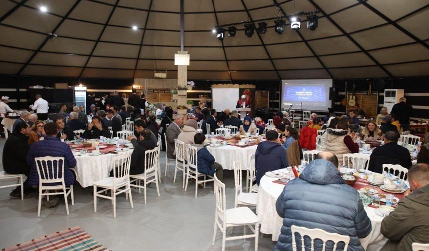 Ordu'da her gün yüzlerce kişi iftar çadırında buluşuyor