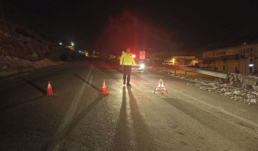 Sivas'ta tipi nedeniyle ulaşımda aksamalar yaşanıyor