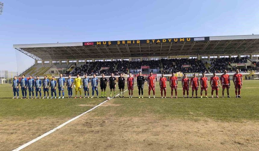 TFF 2. Lig: Muş Spor Kulübü: 1 - 68 Aksaray Belediyespor: 1