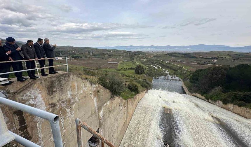 Afşar Barajı'nda Sevindirici Su Seviyesi