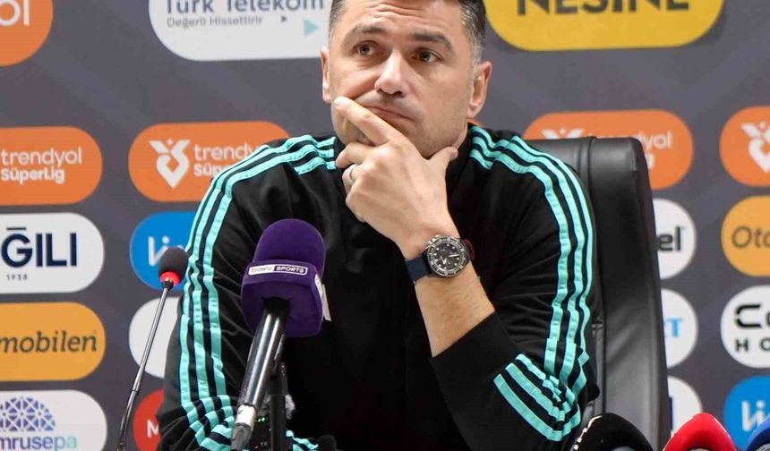 Burak Yılmaz: 'Kötü oynayarak 1 puan aldık'