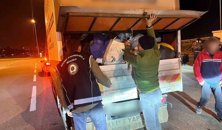 Bursa'da geniş kapsamlı göçmen operasyonu