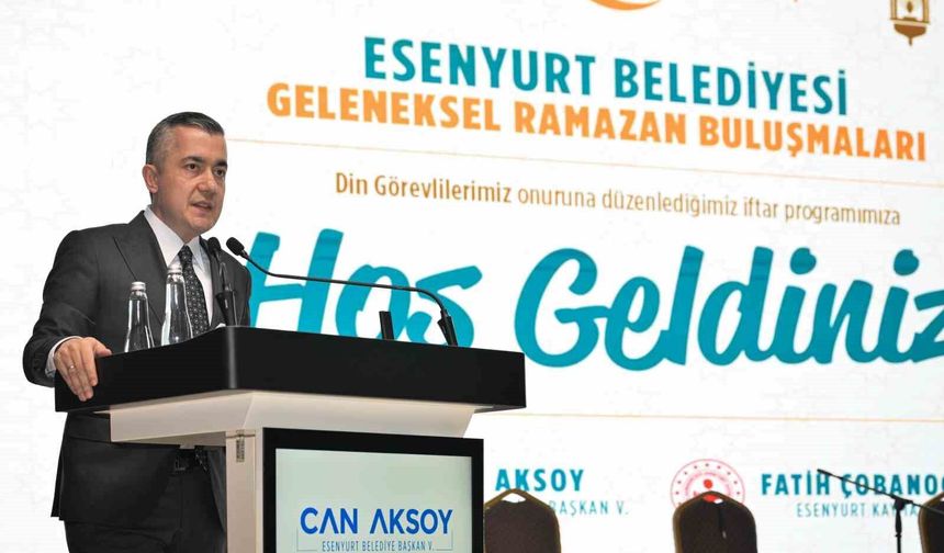 Esenyurt'ta din görevlileriyle manevi iftar buluşması