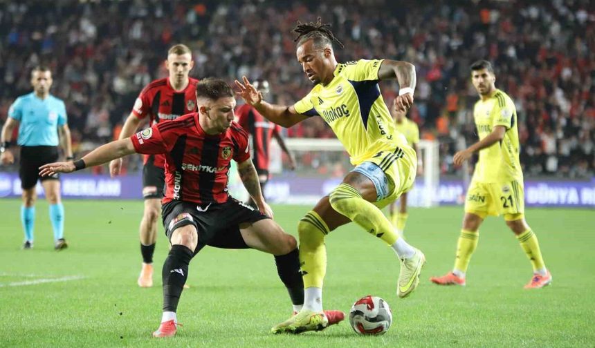 Fenerbahçe, kupada Gaziantep FK deplasmanında
