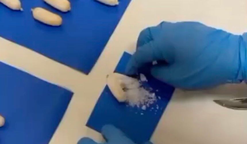 Türkiye'ye midesinde uyuşturucu sokan şahıslara operasyon