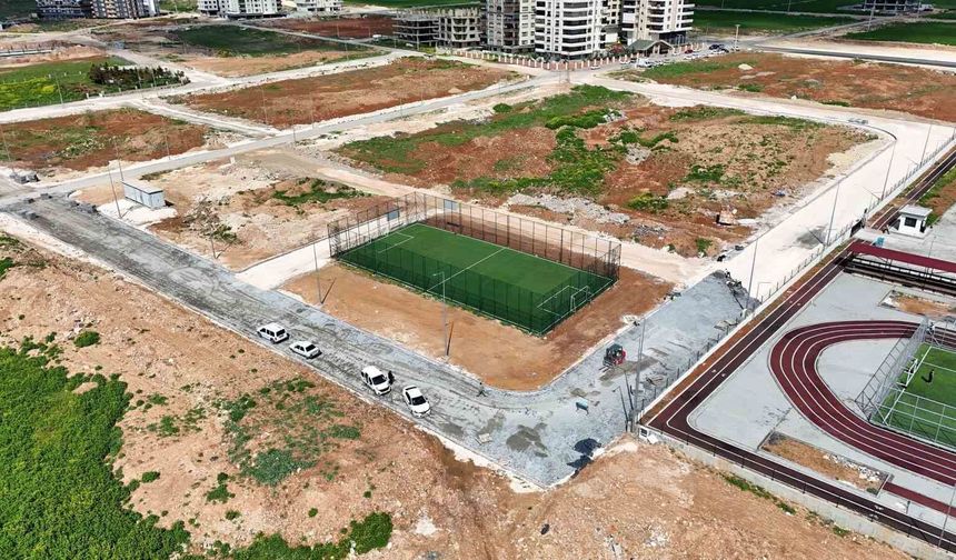 Dağeteği Mahallesi'nde Çağdaş Yol Yapım Çalışmaları