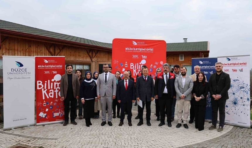 Düzce'de Bilim Kafe Etkinliği: Siyah Çeltik ve Yerel Tarım Üzerine Bilgilendirme Yapıldı