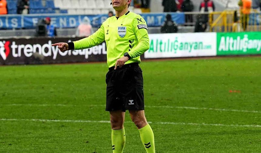 Kayserispor ile Karagümrük karşılaşmasını Halil Umut Meler yönetecek