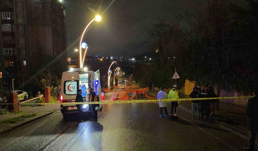 Motosiklet, beton bariyerlere çarparak bir kişinin ölümüne neden oldu