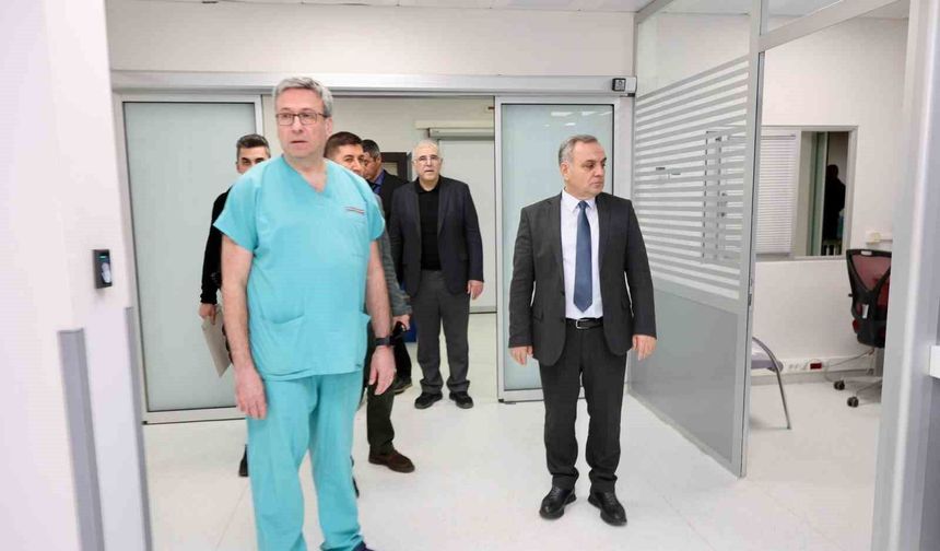 Rektör Prof. Dr. Altun, PET-BT Ünitesindeki Yenileme Faaliyetlerini Değerlendirdi