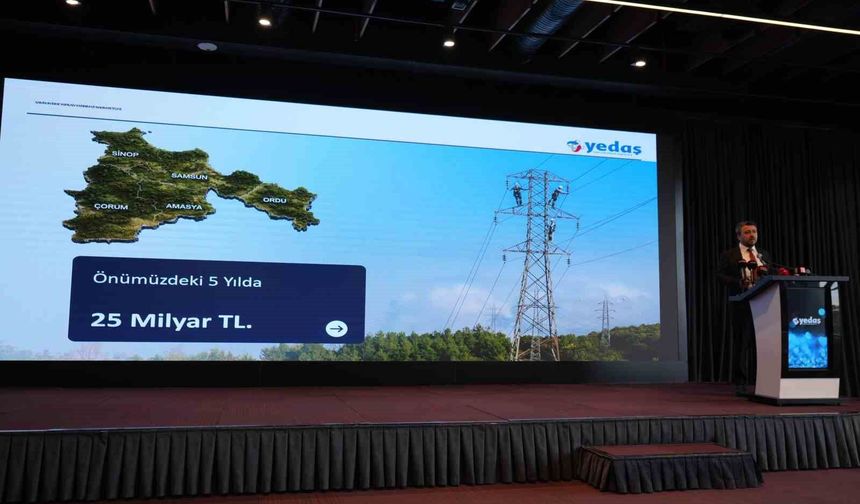Samsun'a 25 Milyar TL'lik Enerji Yatırımı Yapılacak