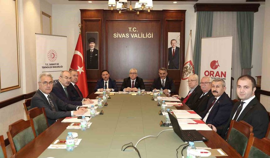 Sivas'ta ORAN Toplantısı Gerçekleşti, Yeni Destek Programları Duyuruldu