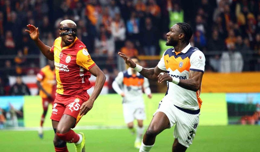 Galatasaray Başakşehir Maç Özeti: Singo ve Osimhen Golüyle Galatasaray Önde
