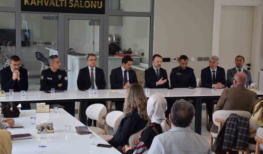 Karapınar'da eğitimde güvenlik ve rehberlik masaya yatırıldı
