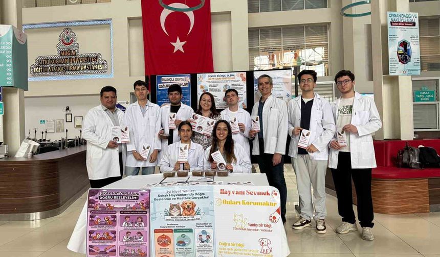 MSKÜ Tıp Fakültesi Öğrencilerinden Sokak Hayvanlarına Destek: Sosyal Sorumluluk Projesi