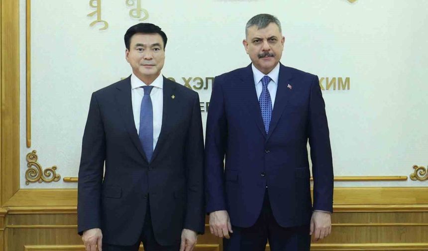 Bakan Çiftçi, Moğolistan İçişleri Bakanı Amarsaikhan ile buluştu