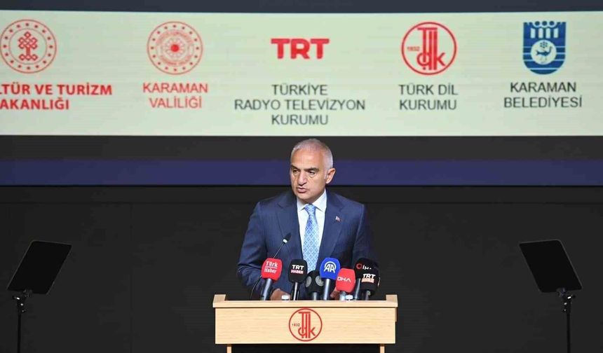 Bakan Ersoy: 'Türkçe, Türkistan'dan Anadolu'ya uzanan bir medeniyetin sesidir'