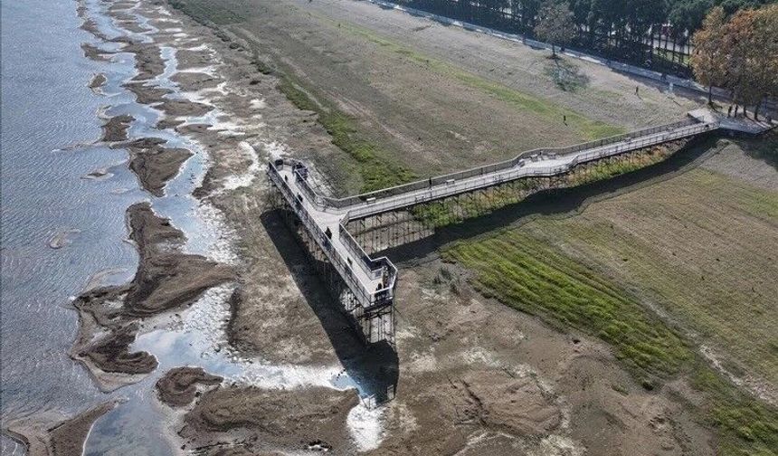 İznik Gölü su seviyesi alarm veriyor, Gemlik Gübre etkisi büyüyor
