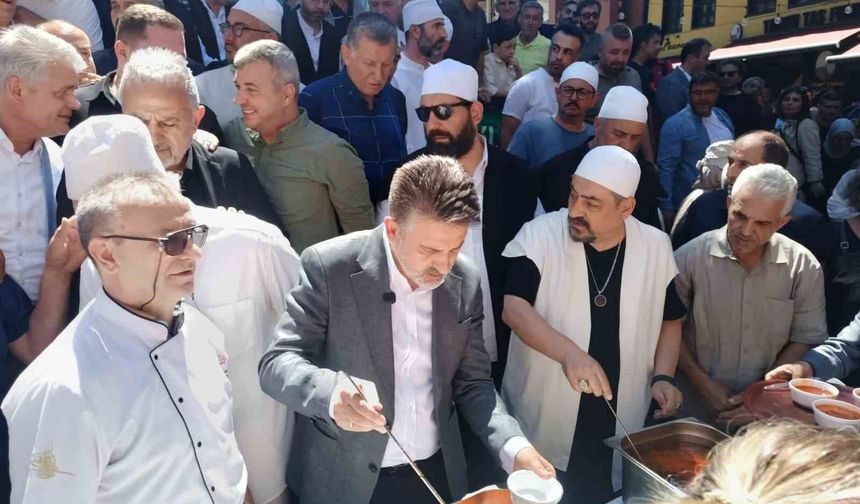Köfteli çorba geleneği Bursa'da coşkuyla sürdü