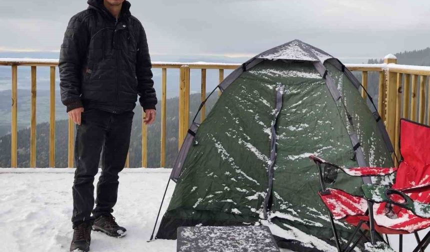 Mayıs sonunda kar sürprizi: Yüksek kesimlerde beyaz örtü