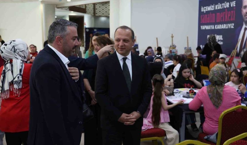 Pursaklar'da çocukların başarı sevinci