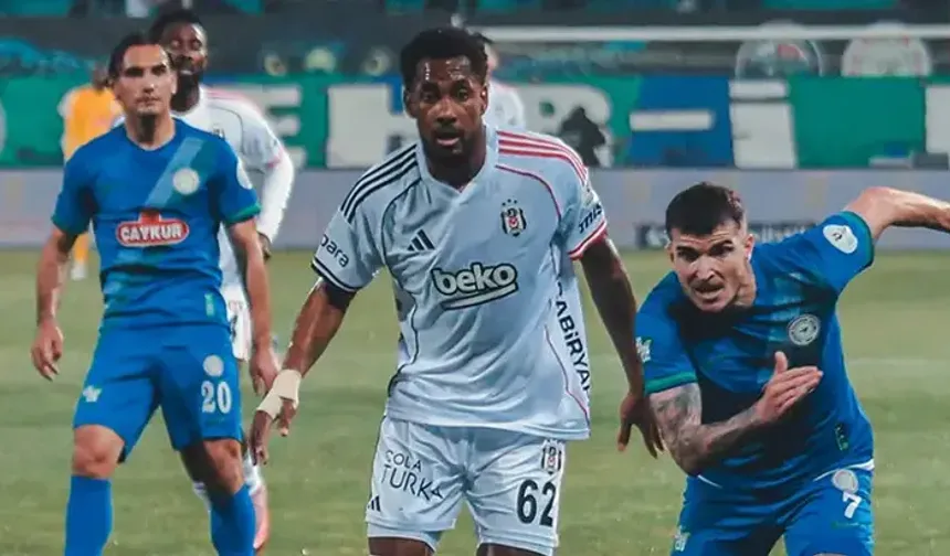 Karadeniz’de Nefes Kesen Gece! Rizespor ile Beşiktaş Yenişemedi