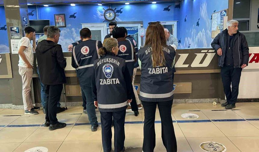 Van'da bayram öncesi otobüs bilet denetimleri hızlandı