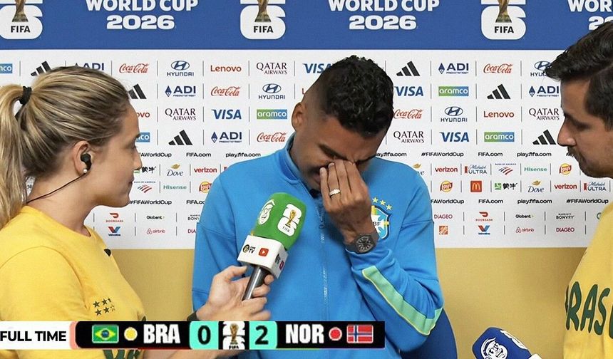 Casemiro ağladı, Brezilya sustu: Norveç Dünya Kupası’nda tarihi şok yaşattı