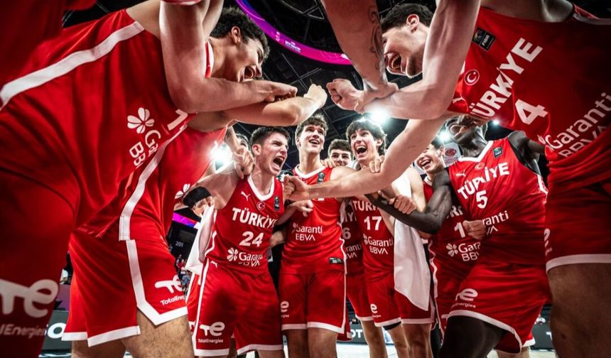U17 Türkiye 71-76 Sırbistan! Hedef bronz madalya