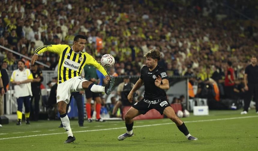 Fenerbahçe 2-0 Sturm Graz maç özeti: Talisca perdeyi açtı, Greenwood tur kapısını araladı