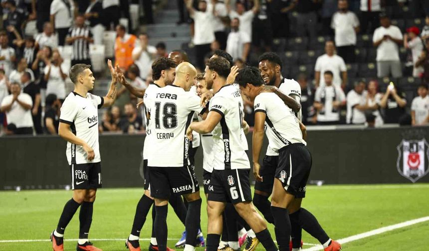 Beşiktaş Kauno Zalgiris karşısında fırtına gibi: Murillo farkı ikiye çıkardı