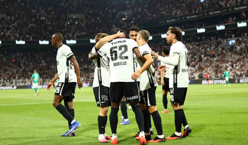 Beşiktaş Kauno Zalgiris’i 3-0 devirdi! Maçın Golleri Video