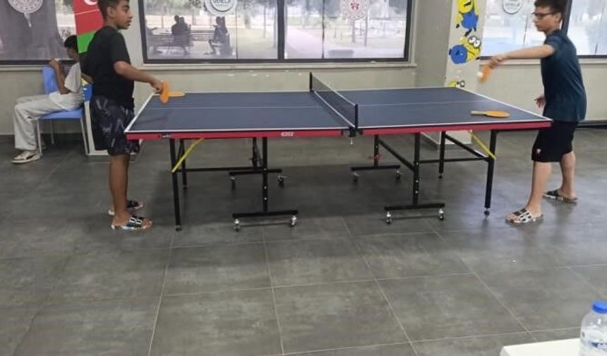Bilecik'teki gençler yaz kampında keyif dolu anlar yaşadı