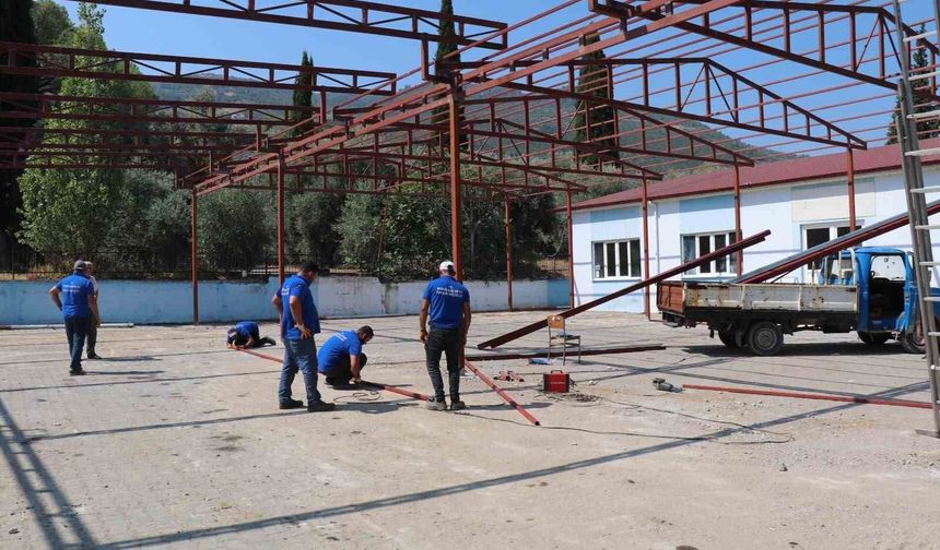 Bozdoğan Belediyesi, Haydere Düğün Salonu'nu Yeniledi