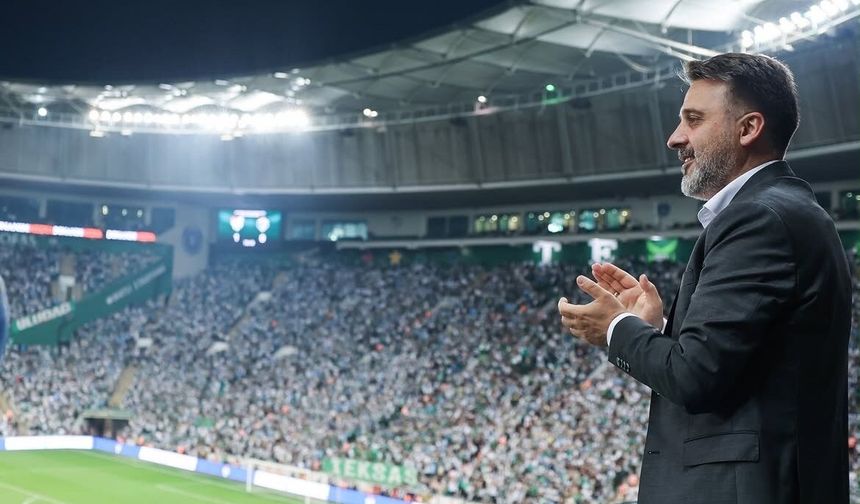 Bursaspor taraftarına otobüs ve dev ekran desteği